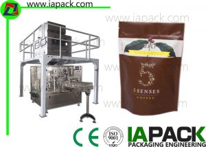 ग्रेनेर स्वचालित बैग पैकेजिंग मशीन, चाय के लिए स्टैंड-अप बैग पैकेजिंग मशीन